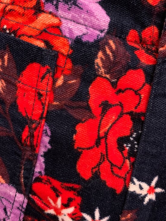 Anthropologie Maeve Colette Cropped Velvet Pants - Picture 5 of 6